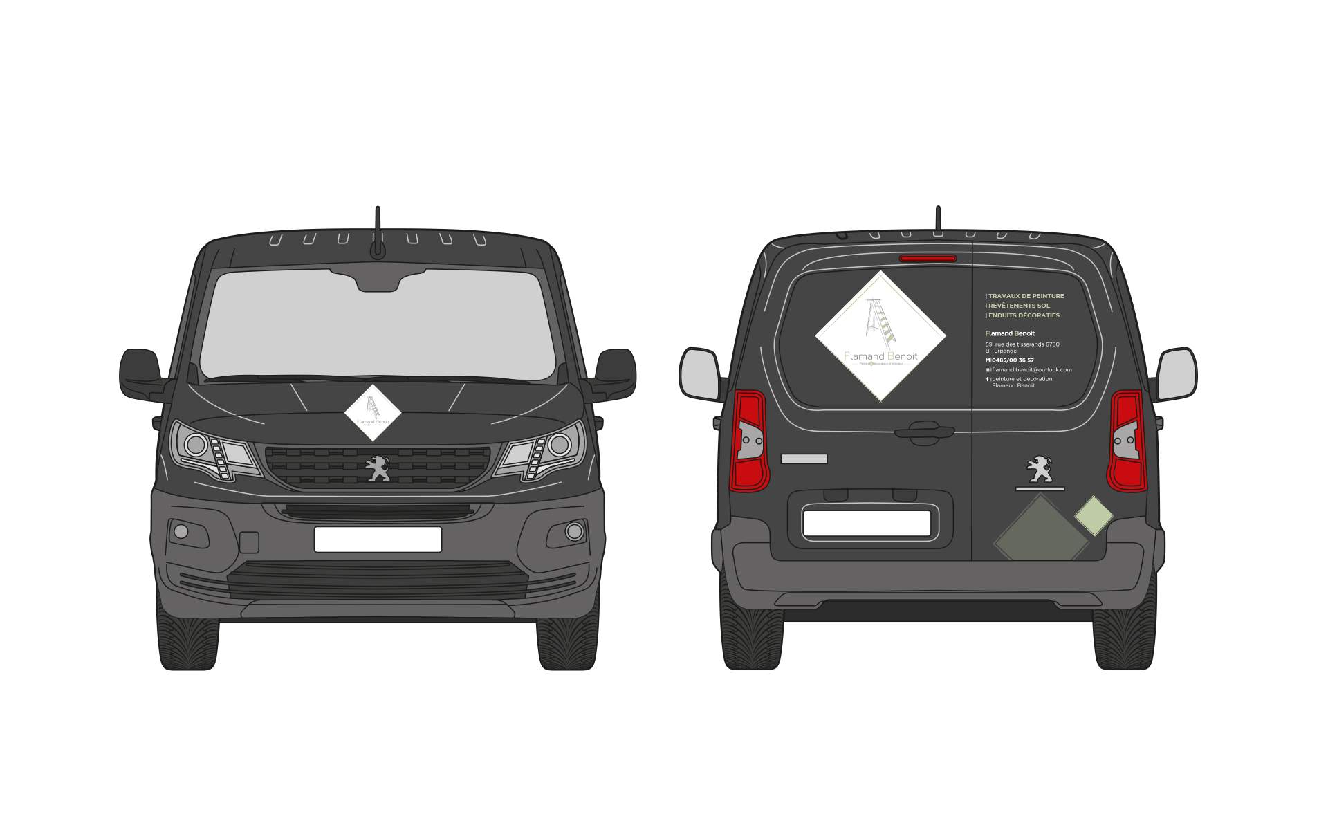 FLAMAND VECHICULE 1MOCK UP