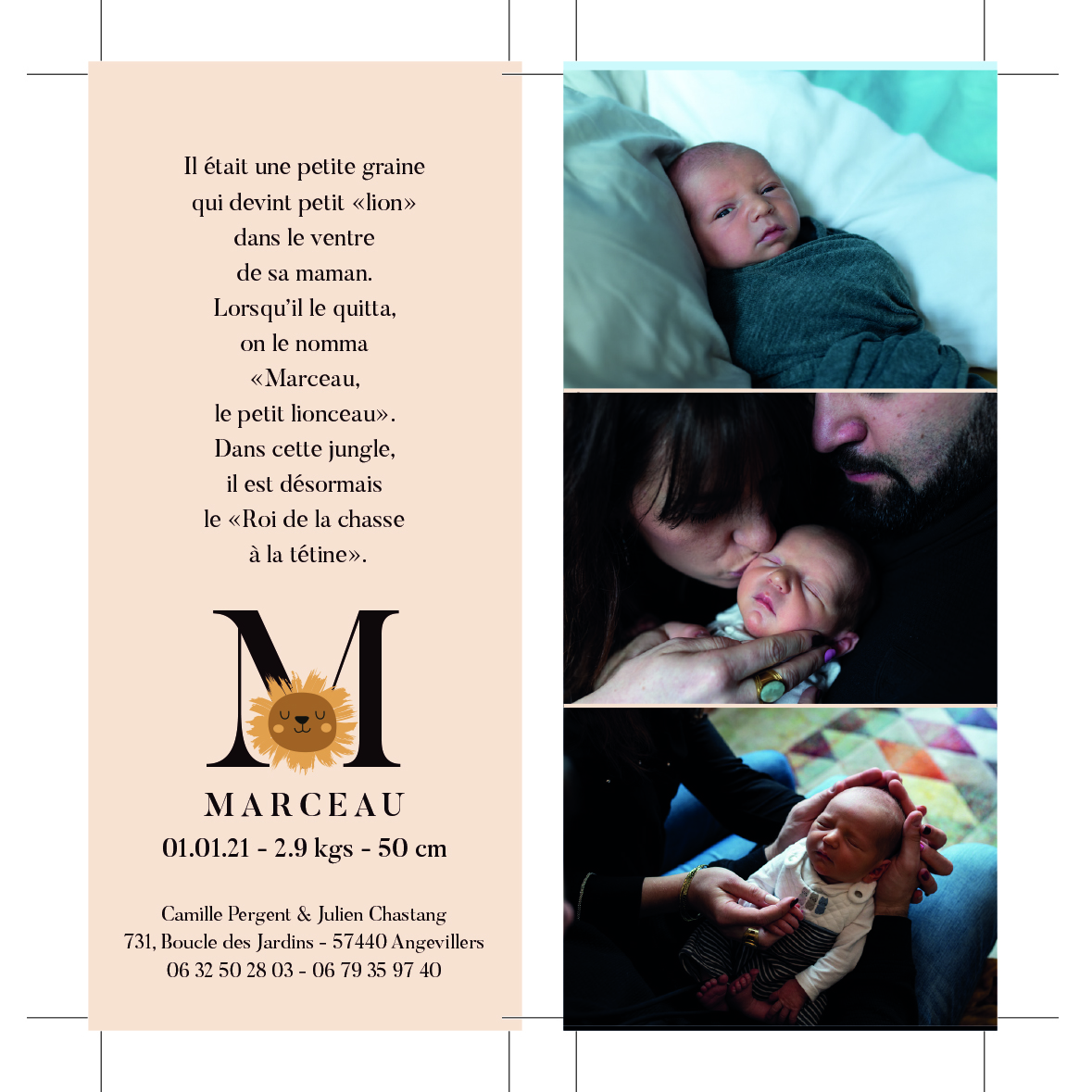 MARCEAU FAIRE PART 1